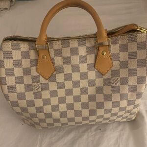 Speedy 30 Damier Azur Louis Vuitton